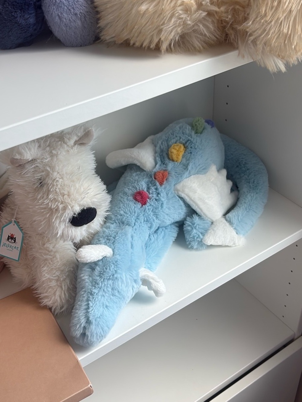 SKY Genuine Jellycat Dragon. BNWT & Dustbag. Care instructions& more.